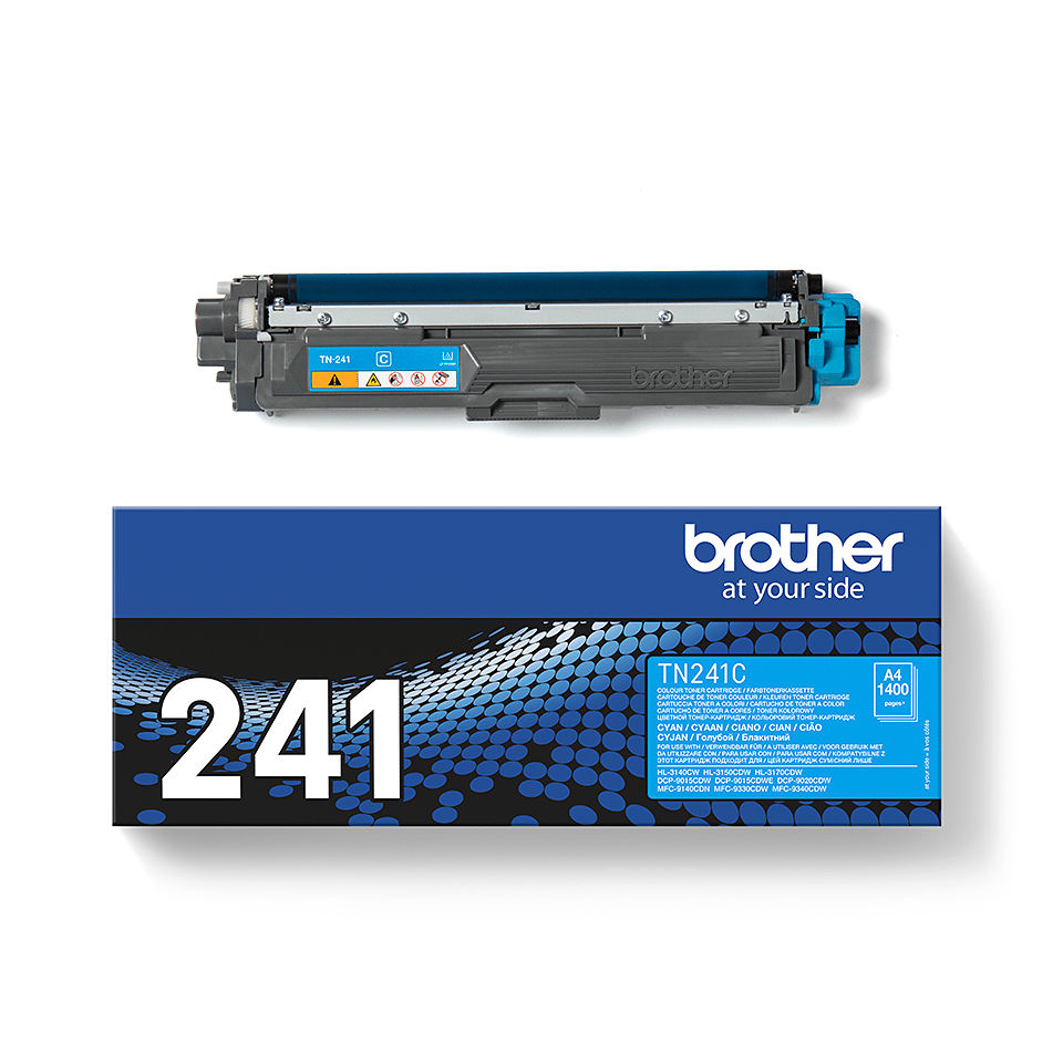 Genuine Brother TN-241C Toner Cartridge – Cyan 4